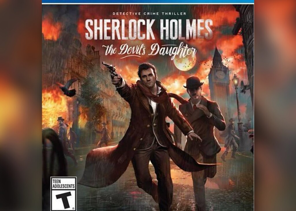 SHERLOCK HOLMES THE DEVILS DAUGHTER JUEGO PS4 ABIERTO