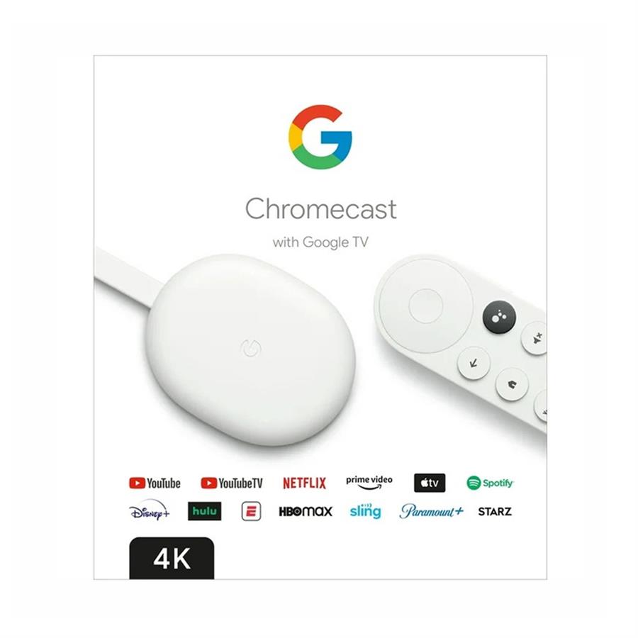 GOOGLE CHROMECAST CUARTA GENERACION 4K