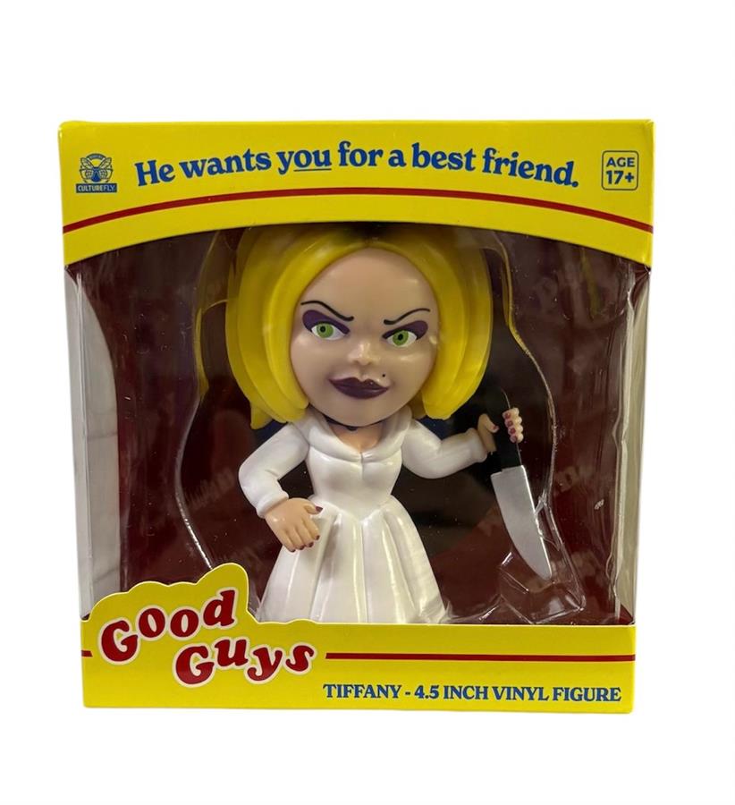 CULTURE FLY CHUCKY GOOD GUYS TIFFANY VINYL FIGURE