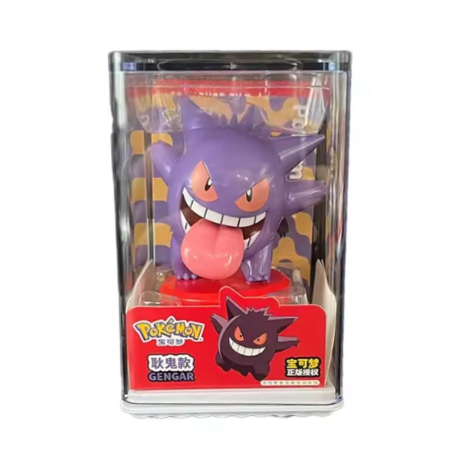 POKEMON FIGURA DE COLECCION GENGAR BOTON CON MOVIMIENTO (SACA LA LENGUA)