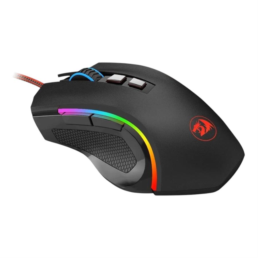 REDRAGON MOUSE GAMER GRIFFIN M607 RGB BLACK
