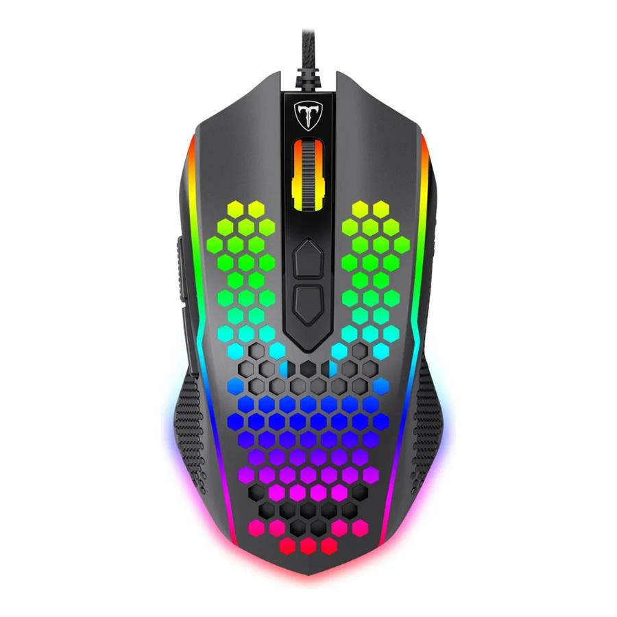 T-DAGGER MOUSE GAMER TGM310-LIT RGB IMPERIAL LITE BLACK
