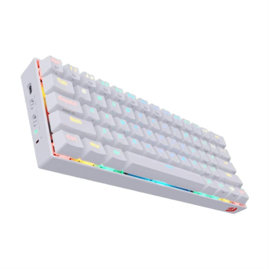 REDRAGON TECLADO DRACONIC K530 RGB WHITE