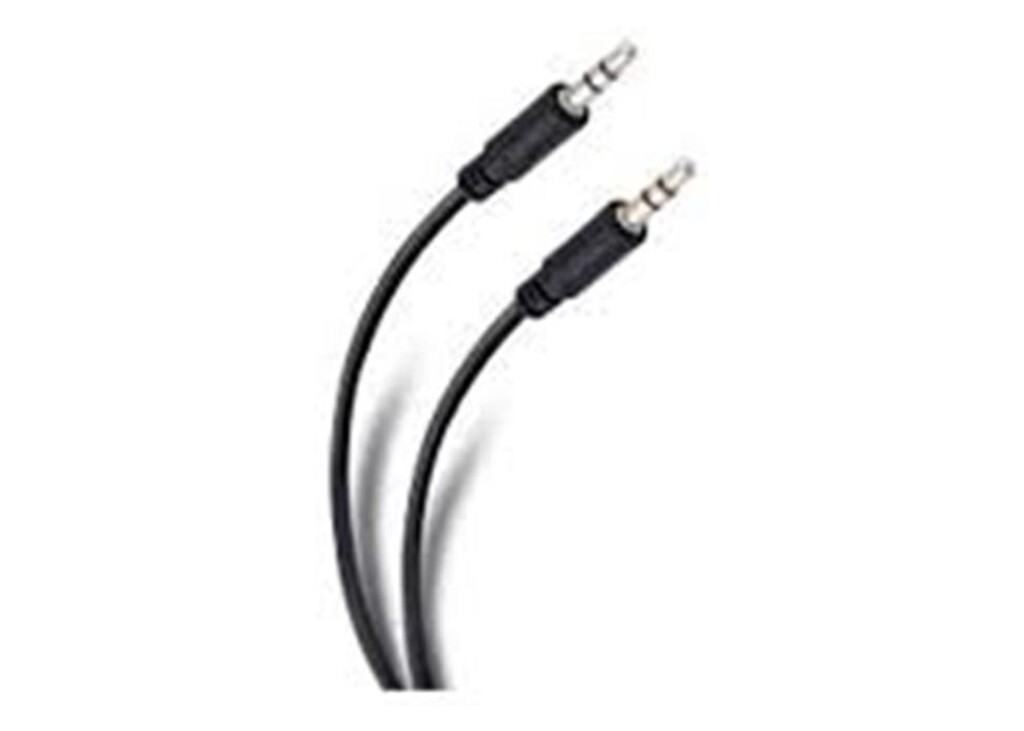 GTC CABLE DE AUDIO 3.5 MM A 3.5 MM 1.8 METROS #516