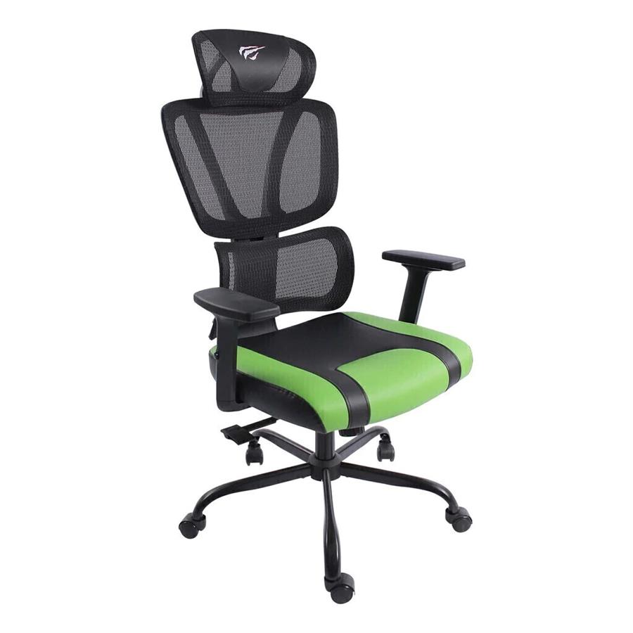 HAVIT SILLA GAMER SOPORTE LUMBAR REGULABLE REFORZADA GC910