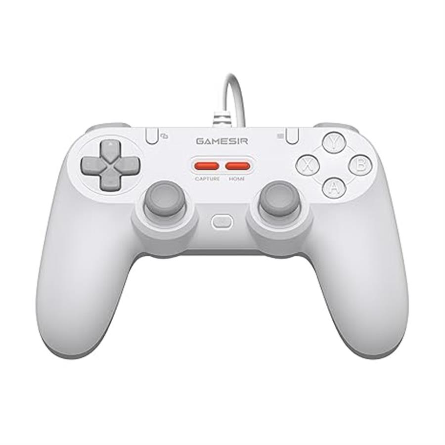 GAMESIR T3 TEGENARIA LITE WIRED CONTROLLER FOR PC-STEAM-IOS-ANDROID-SWITCH SERENE WHITE