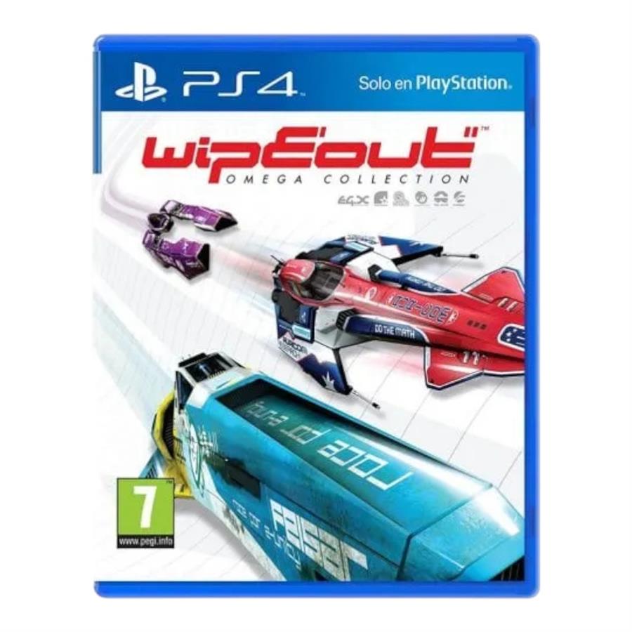 WIPEOUT OMEGA COLLECTION JUEGO PS4 ABIERTO