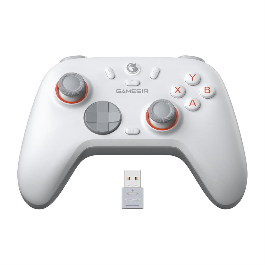 GAMESIR T4N NOVA 2 LITE BT CONTROLLER FOR PC-STEAM-IOS-ANDROID- NINITENDO SWITCH BLANCO Y ROJO