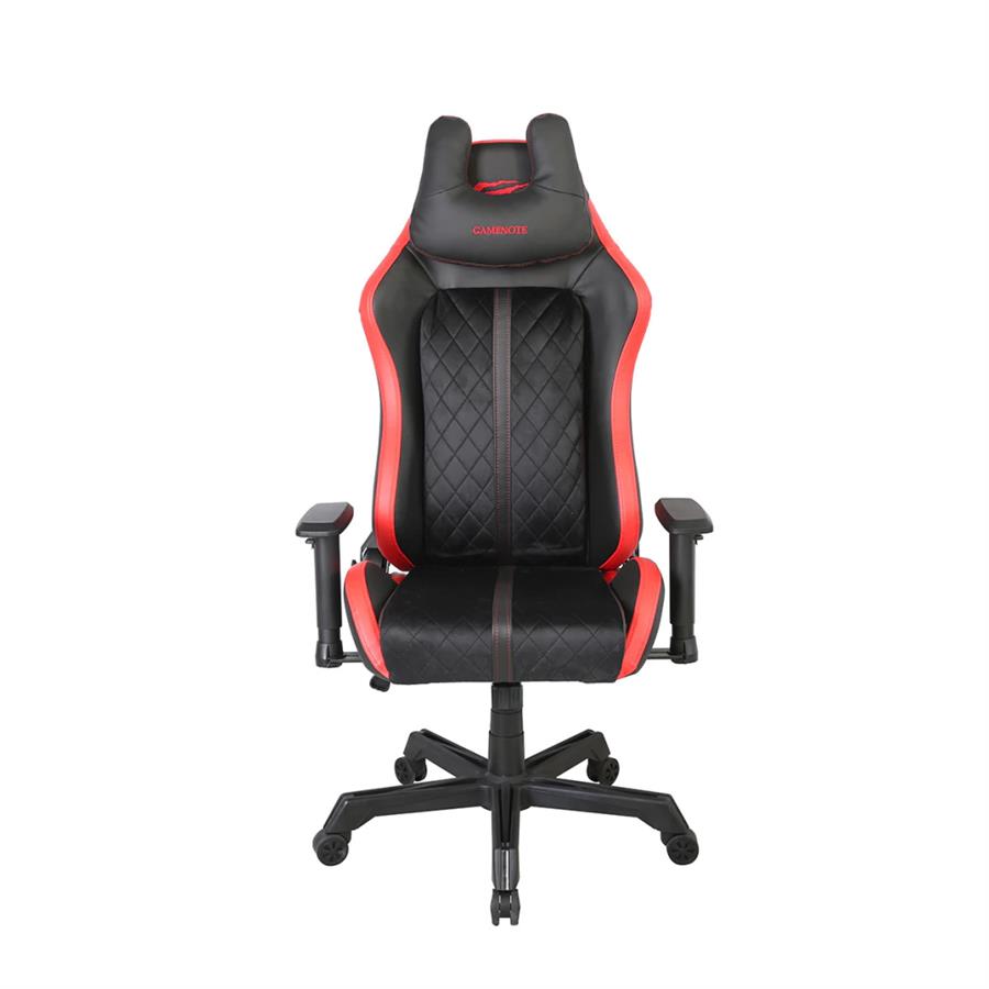 HAVIT SILLA GAMER ERGONOMICA CUERO SINTETICO REGULABLE GC936 ROJA