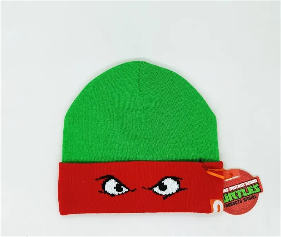 LAS TORTUGAS NINJA GORRO LANA RAPHAEL