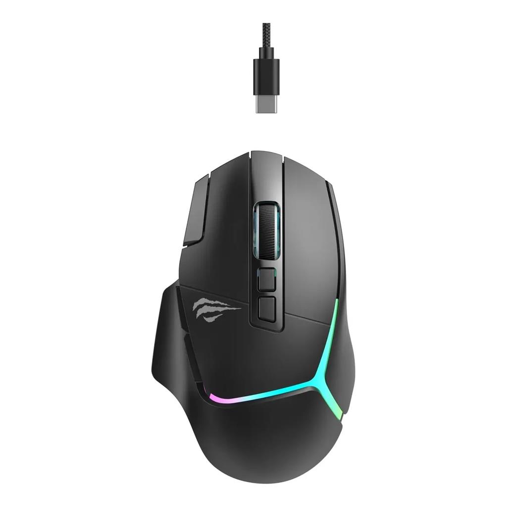 HAVIT MOUSE GAMING TRI-MODE GAMENOTE MS967WB-BK