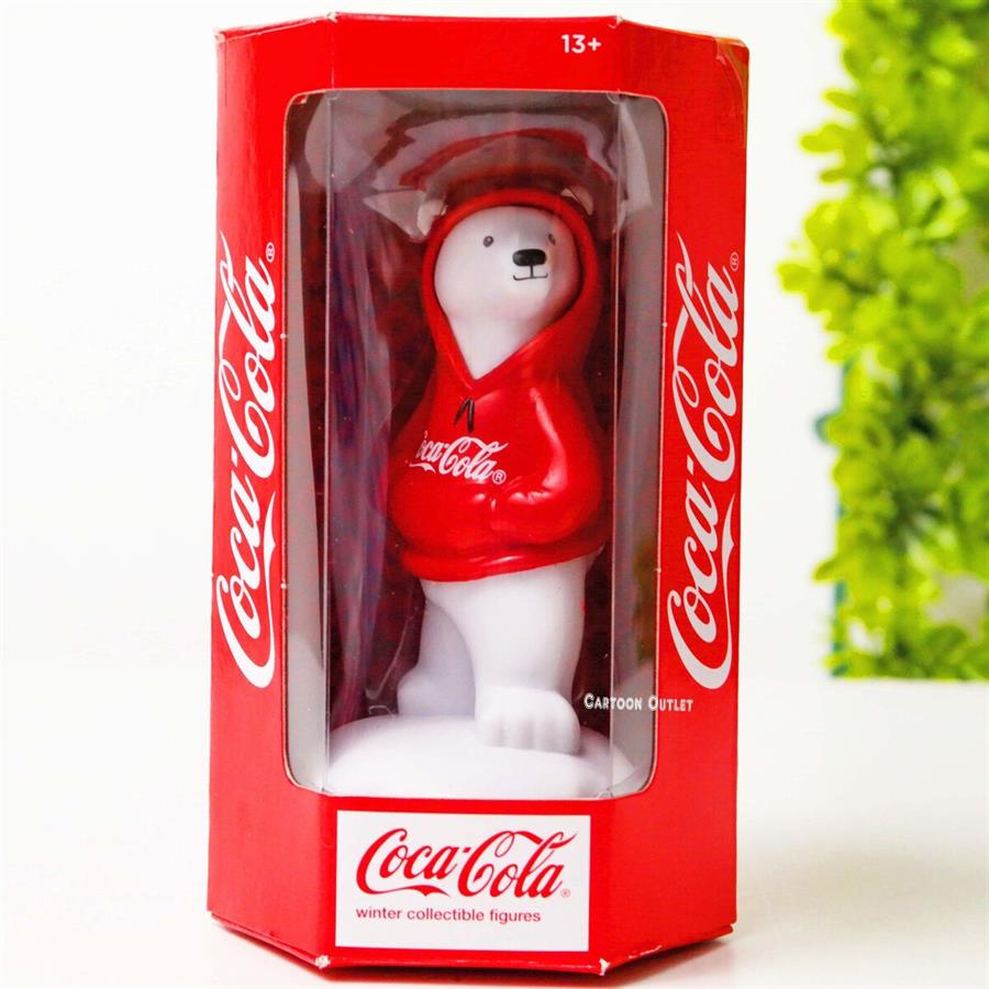 COCA COLA WINTER COLLECTIBLE FIGURES HOODIES UP