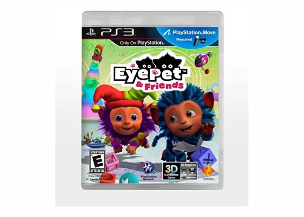 EYE PET & FRIENDS JUEGO PS3 ABIERTO