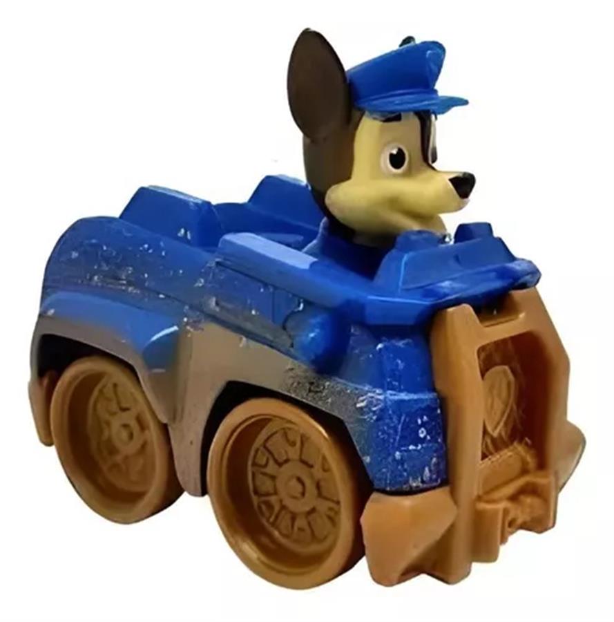 SPIN MASTER PAW PATROL MINI VEHICULO CON FIGURA INCORPORADA CHASE