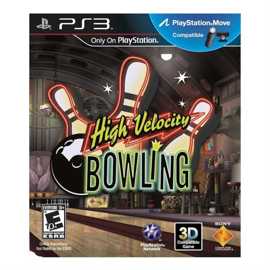 HIGH VELOCITY BOWLING JUEGO PS3 ABIERTO