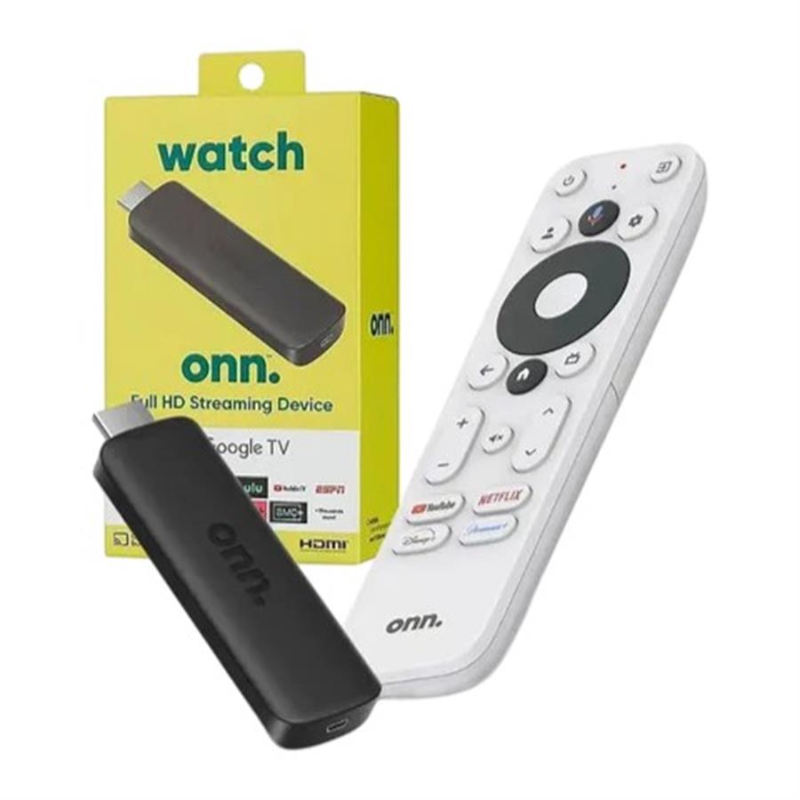 WATCH ONN FULL HD 2K STREAMING DEVICE GOOGLE TV CON MAGIC TV
