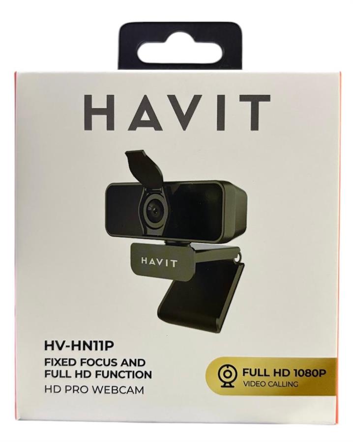 HAVIT WEB CAM FULL HD PRO 1080P CON MICROFONO HV-HN11P
