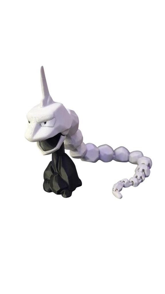 ONIX POKEMON ARTICULADO FLEXIBLE 3D BAMBU