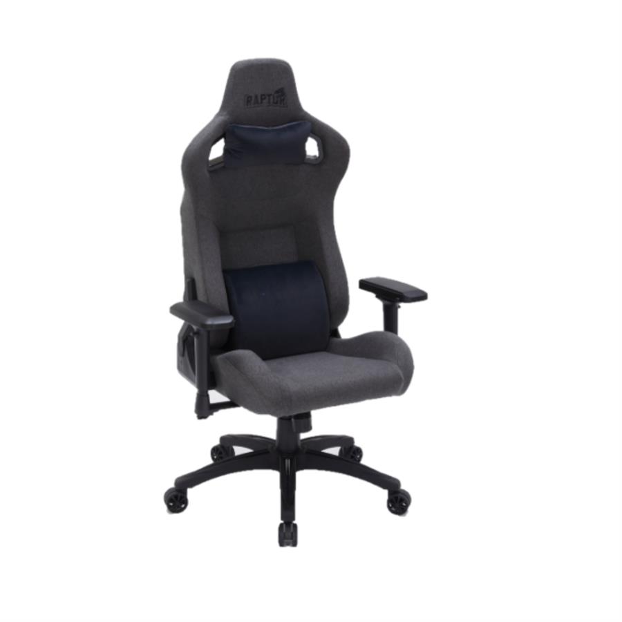RAPTOR SILLA GAMER THRONE R20 TELA NEGRA