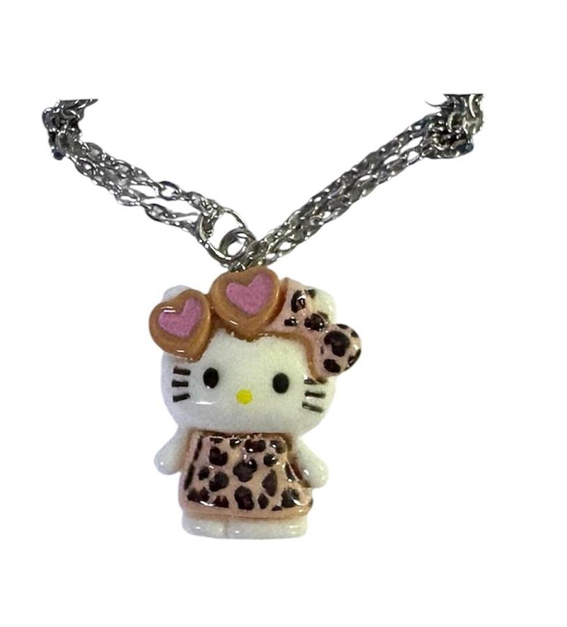 PELIGRO ROCKS COLLAR HELLO KITTY PRINT