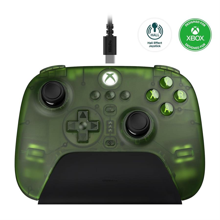 8BITDO JOYSTICK ULTIMATE 3 XBOX/WIN 81HB03 JADE GREEN TRANSP