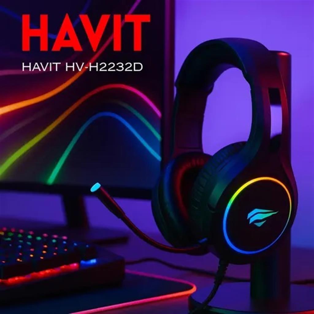 HAVIT AURICULAR 3.5MM GAMENOTE HV-H2232D-BK