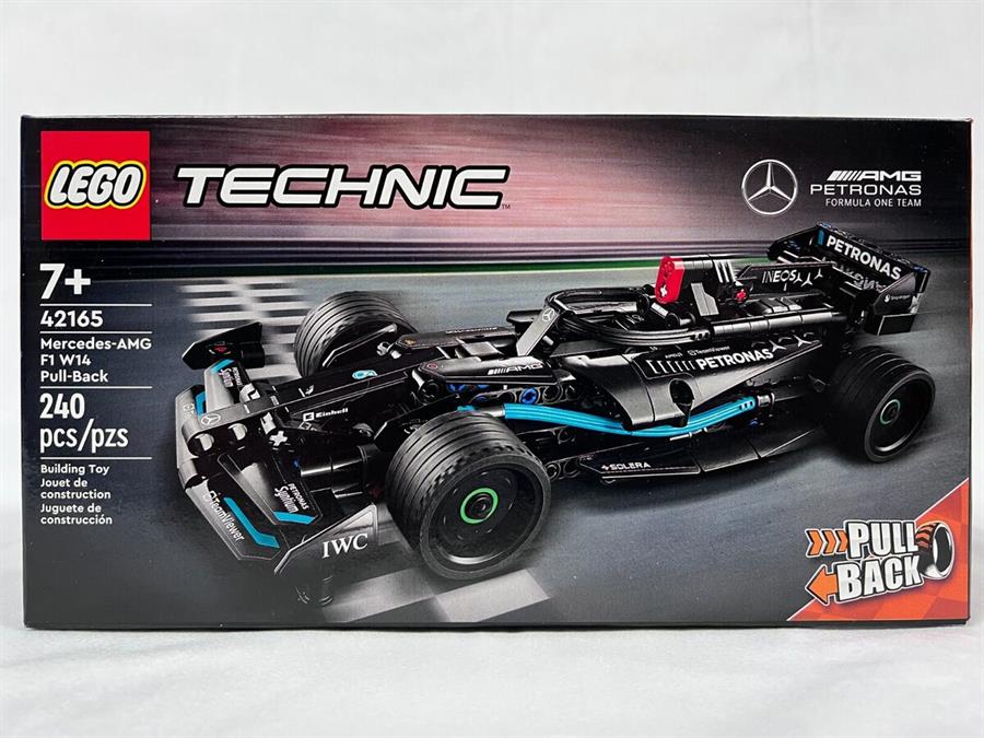 LEGO TECHNIC AMG PETRONAS FORMULA ONE TEAM 42165 MERCEDES-AMG F1 W14 PULL-CACK 240 PCS