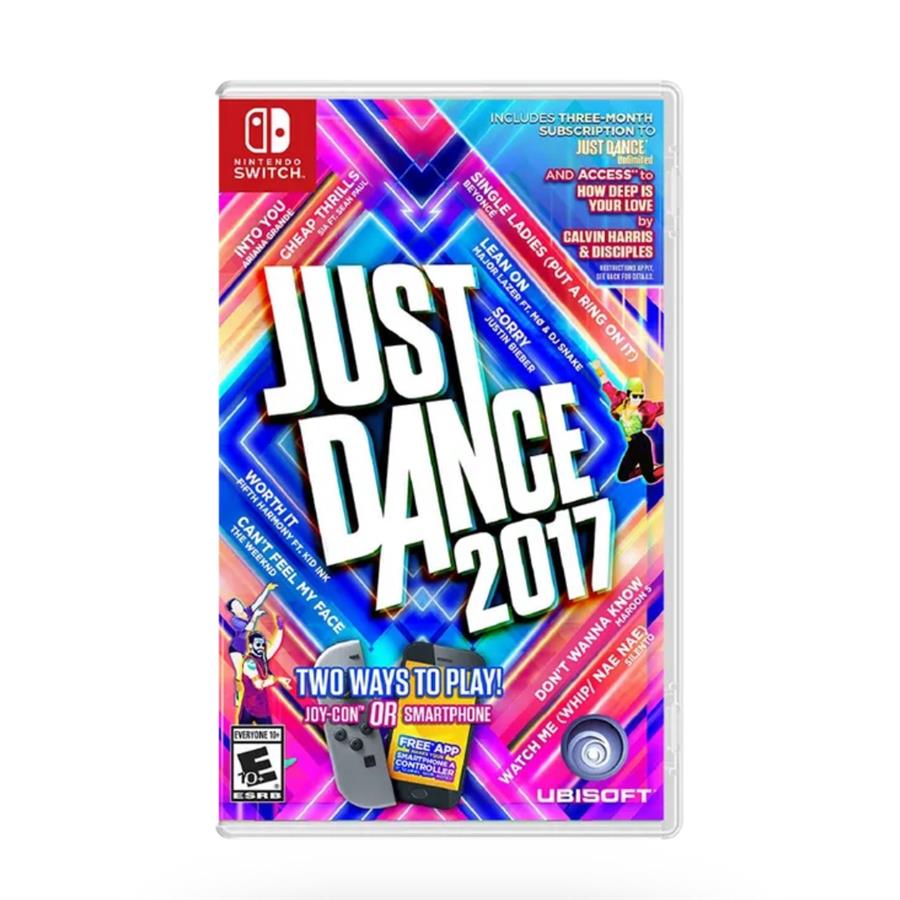 JUST DANCE 2017 JUEGO NINTENDO SWITCH ABIERTO
