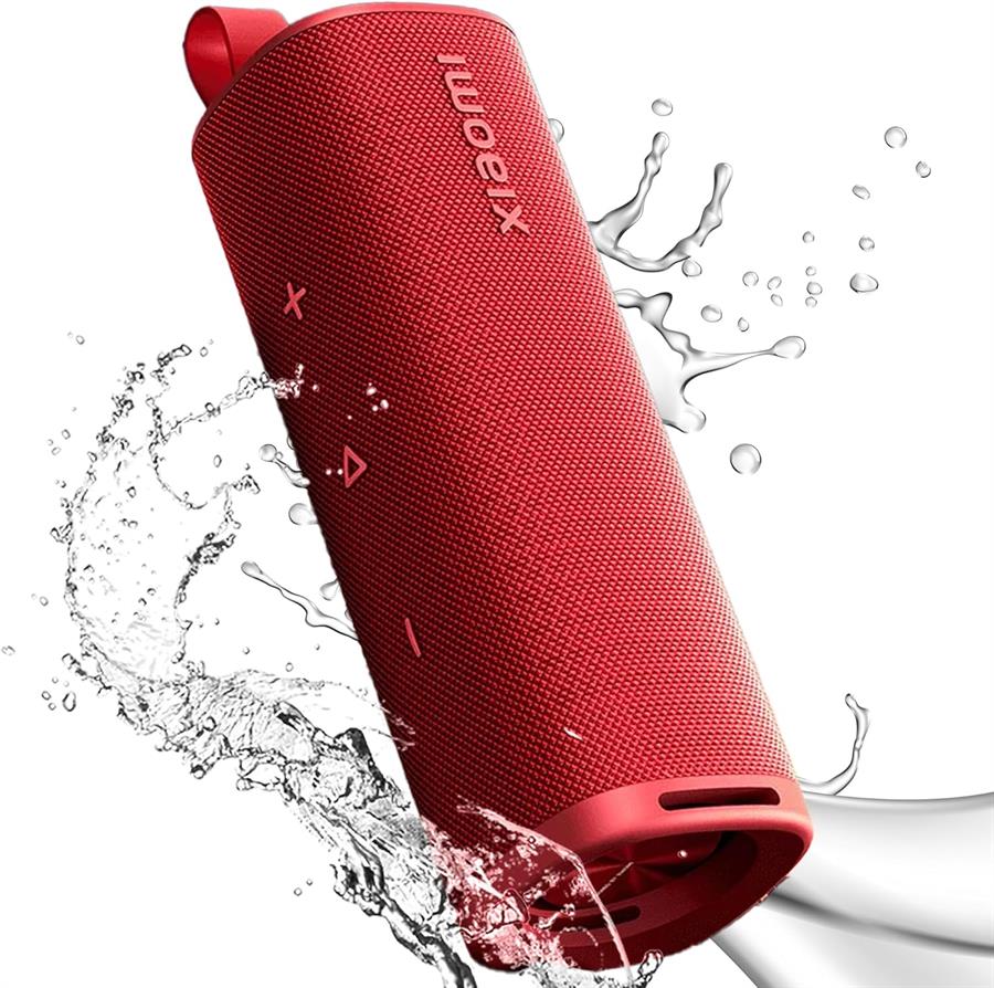 XIAOMI SOUND OUTDOOR SPEAKER MI PORTABLE PARLANTE BLUETOOTH ROJO