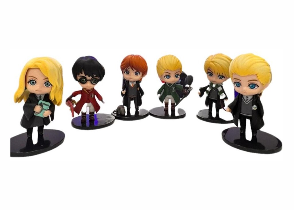 HARRY POTTER FIGURAS CON BASE Y ACCESORIOS 10 CM