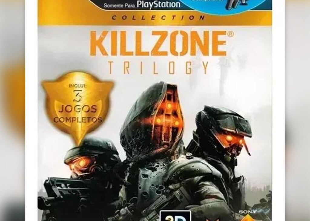 KILLZONE TRILOGY JUEGO PS3 ABIERTO