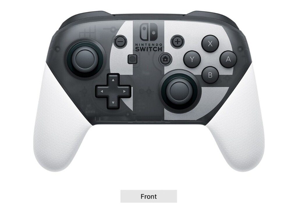 NINTENDO PRO CONTROLLER SUPER SMASH BROS