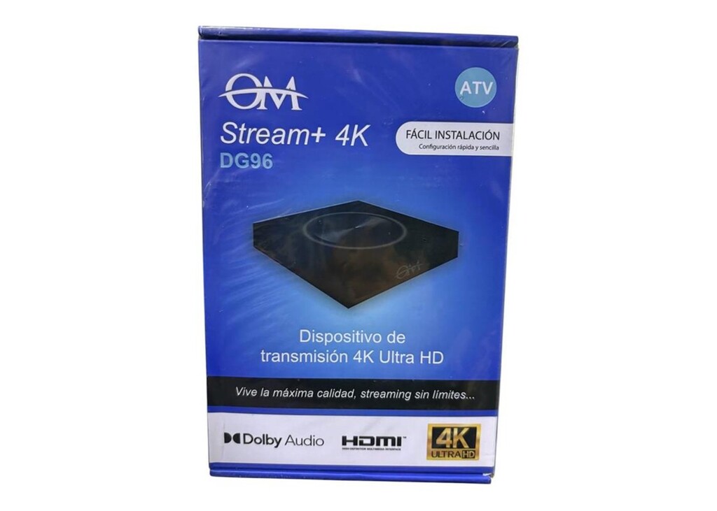 OM CONVERTIDOR SMART STREAM+ 4K ANDROID 13.0 TV BOX 4K ULTRA HD 128 GB ROM 2G+ 8GB RAM