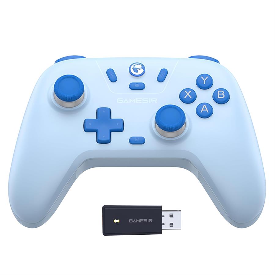 GAMESIR T4N LITE WIRELESS/BT CONTROLLER FOR PC-STEAM-IOS-ANDROID- NINITENDO SWITCH SKY BLUE