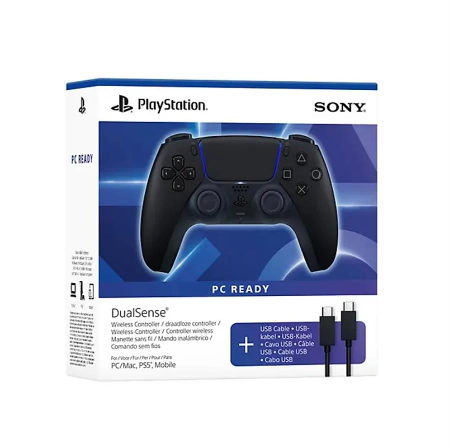 SONY JOYSTICK DUALSENSE PS5 BLACK + USB C