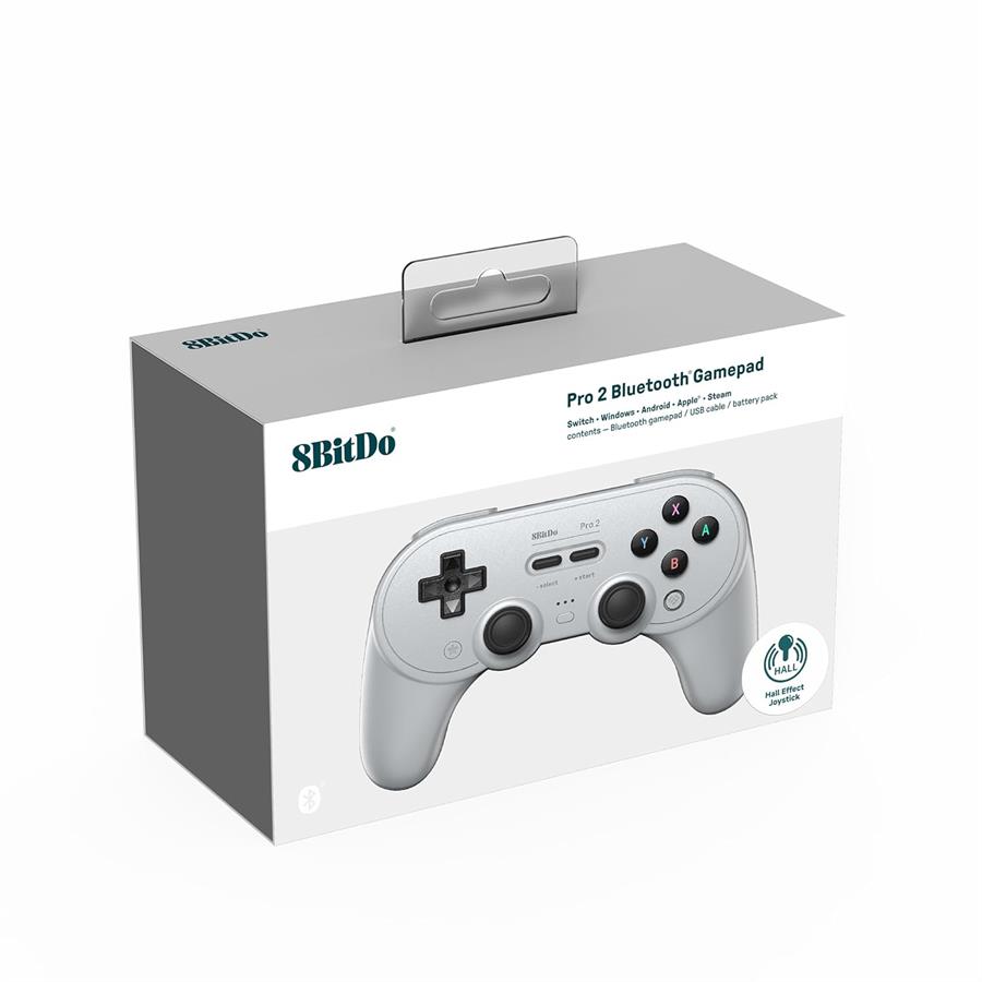 8BITDO JOYSTICK PRO 2 HALL EFFECT NSW/WIN/ANDR/STEAM 80GL02 GRAY