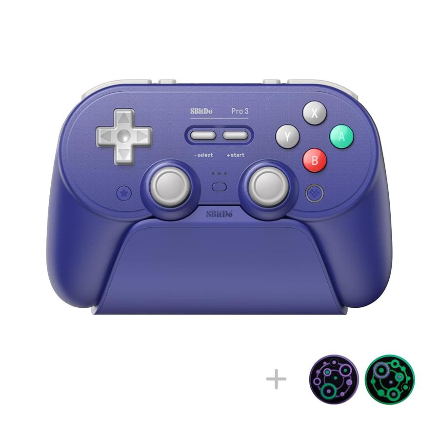 8BITDO JOYSTICK PRO 3 NSW/WIN/ANDR/STEAM 80GQ03 PURPLE