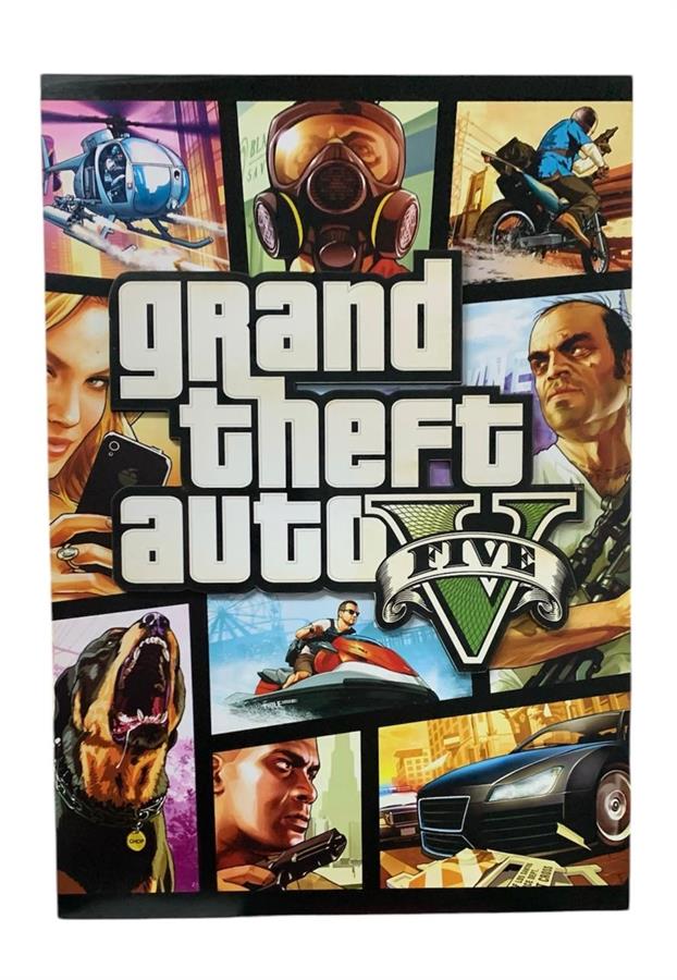 CUADRO GAMER 3D SIMPLE GTA V
