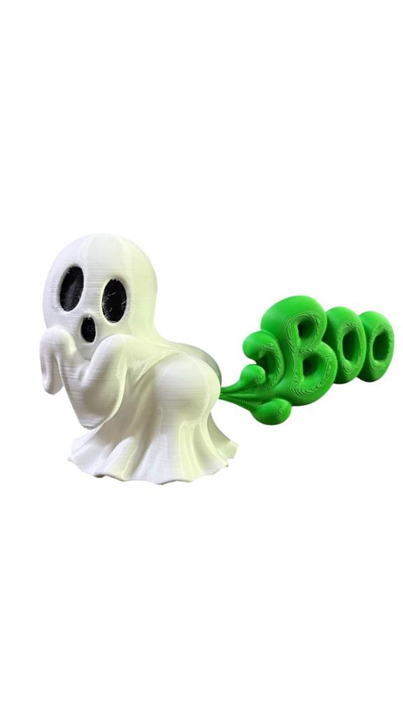 GHOST FANTASMA HALLOWEN PEDO BOO 3D BAMBU