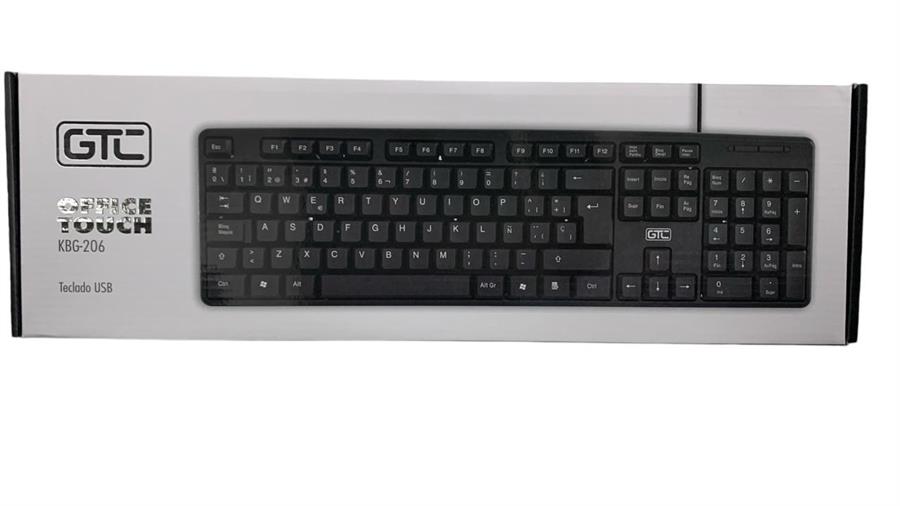 GTC TECLADO STANDARD USB KBG-206