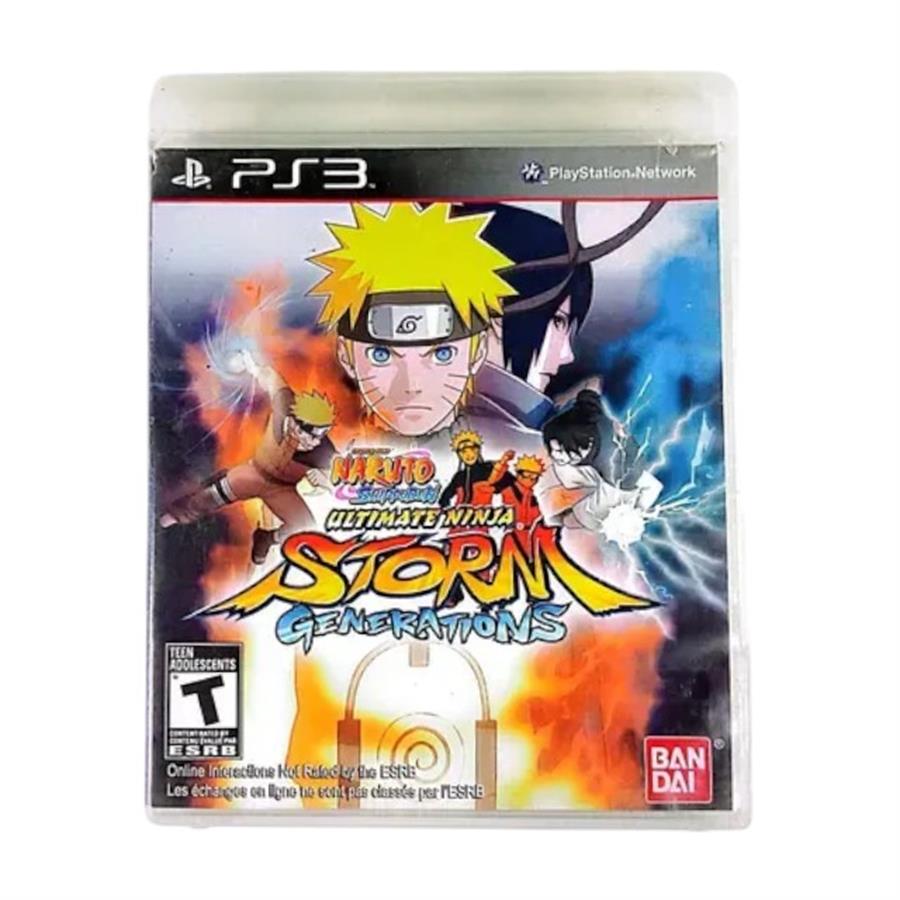 NARUTO ULTIMATE NINJA STORM JUEGO PS3 ABIERTO