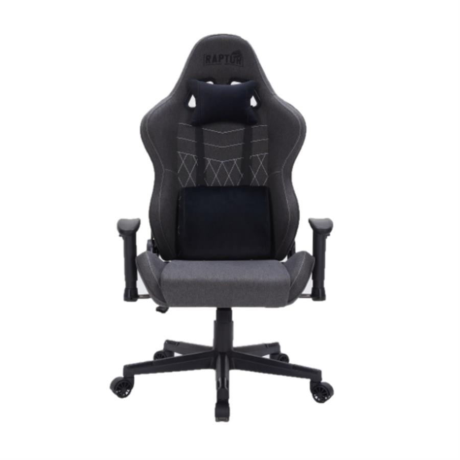 RAPTOR SILLA GAMER THRONE R1 TELA NEGRA