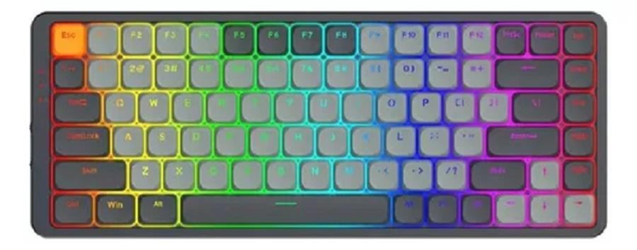 REDRAGON TECLADO MECANICO WIRELESS AZURE  K652GG-RGB-PRO EN