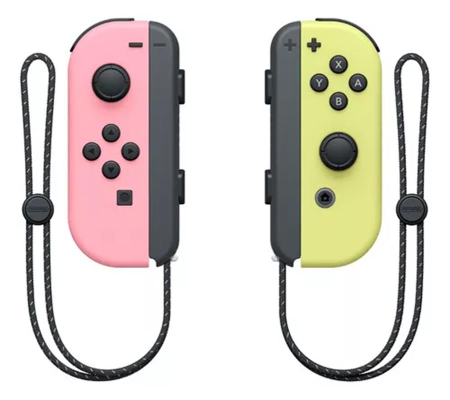 NINTENDO SWITCH JOY-CON PASTEL PINK / PASTEL YELLOW