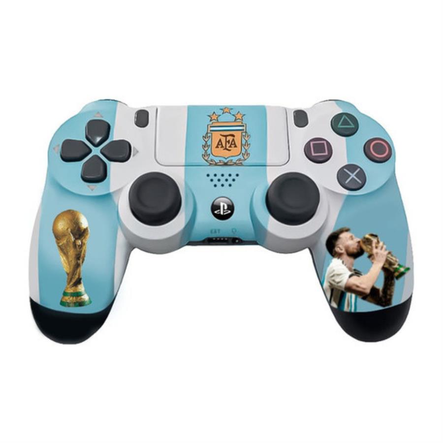 GENERICO REPLICA JOYSTICK PS4 CON CABLE MESSI 10 MIAMI EDICION LIMITADA