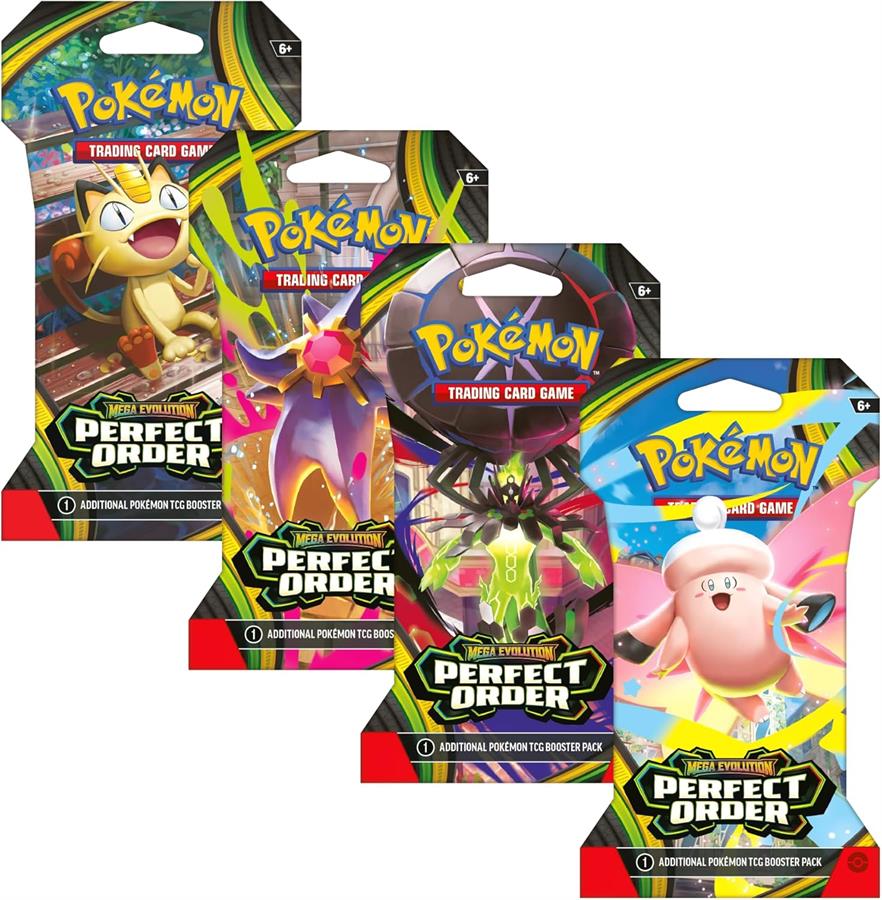 POKEMON CARTAS TRADING CARD GAME MEGA EVOLUTION PERFECT ORDER