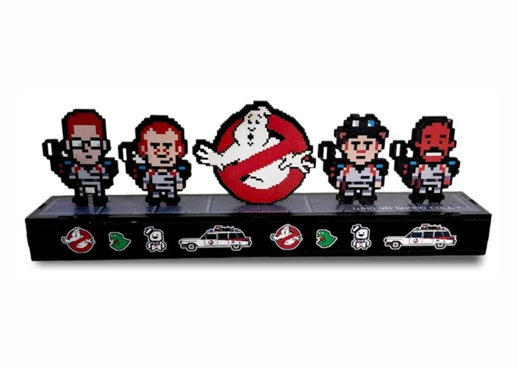 ADORNO PIXEL CAZAFANTASMAS PERSONAJES