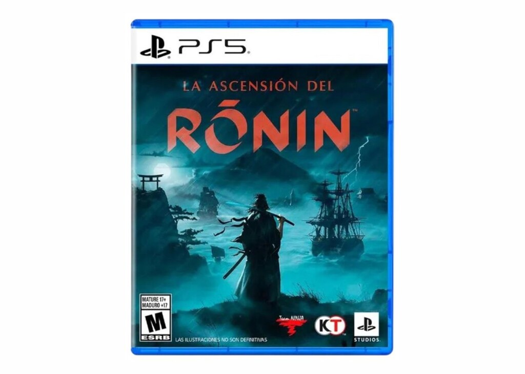 LA ASCENSION DEL RONIN JUEGO PS5 ABIERTO