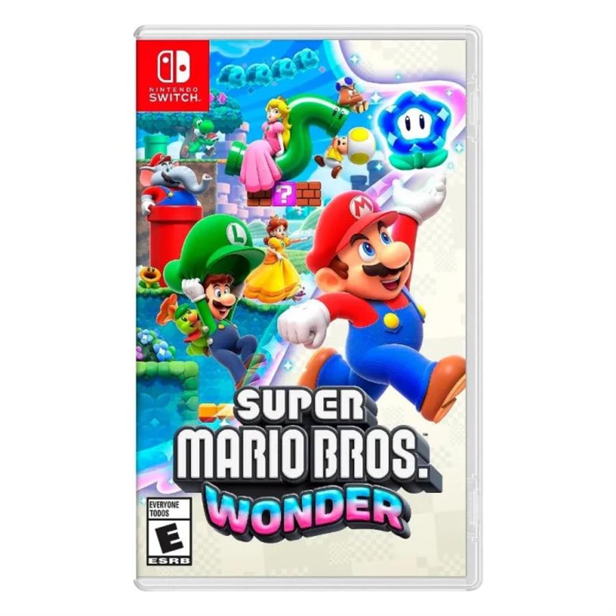SUPER MARIO BROS WONDER JUEGO NINTENDO SWITCH ABIERTO