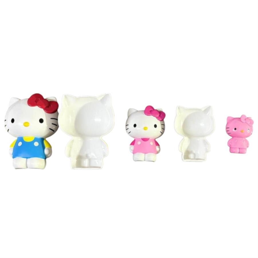 JAZWARES SANRIO HELLO KITTY AND FRIENDS PERSONAJE 3 EN 1 (TIPO MAMUSHKA)